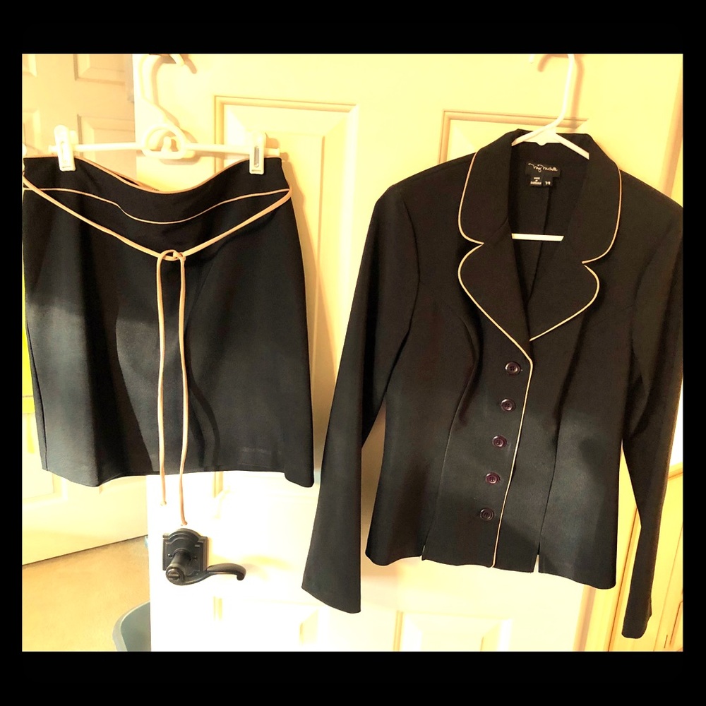 My Michelle 7/8 black skirt and jacket